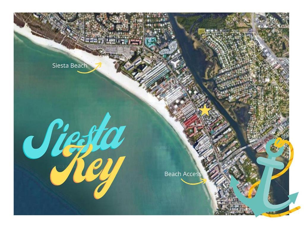 Siesta Key Escape Ground Floor Steps To Heated Pool And Free Trolley Apartment Luaran gambar